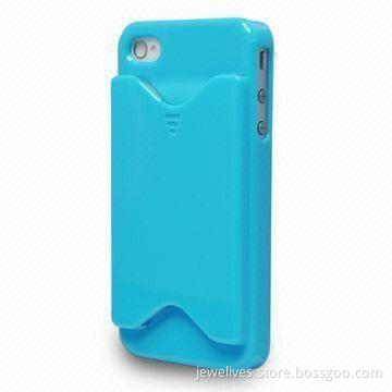 Case for Apple's iPhone 4, Provides Low-profile Case for Both Your Device and Credit Card